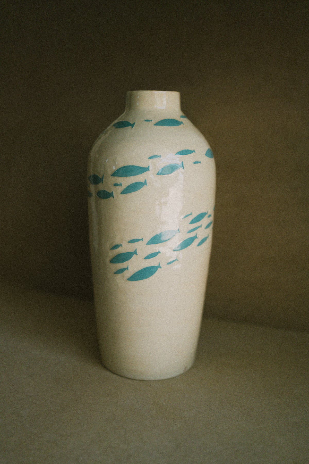 Swimming Fish Vase