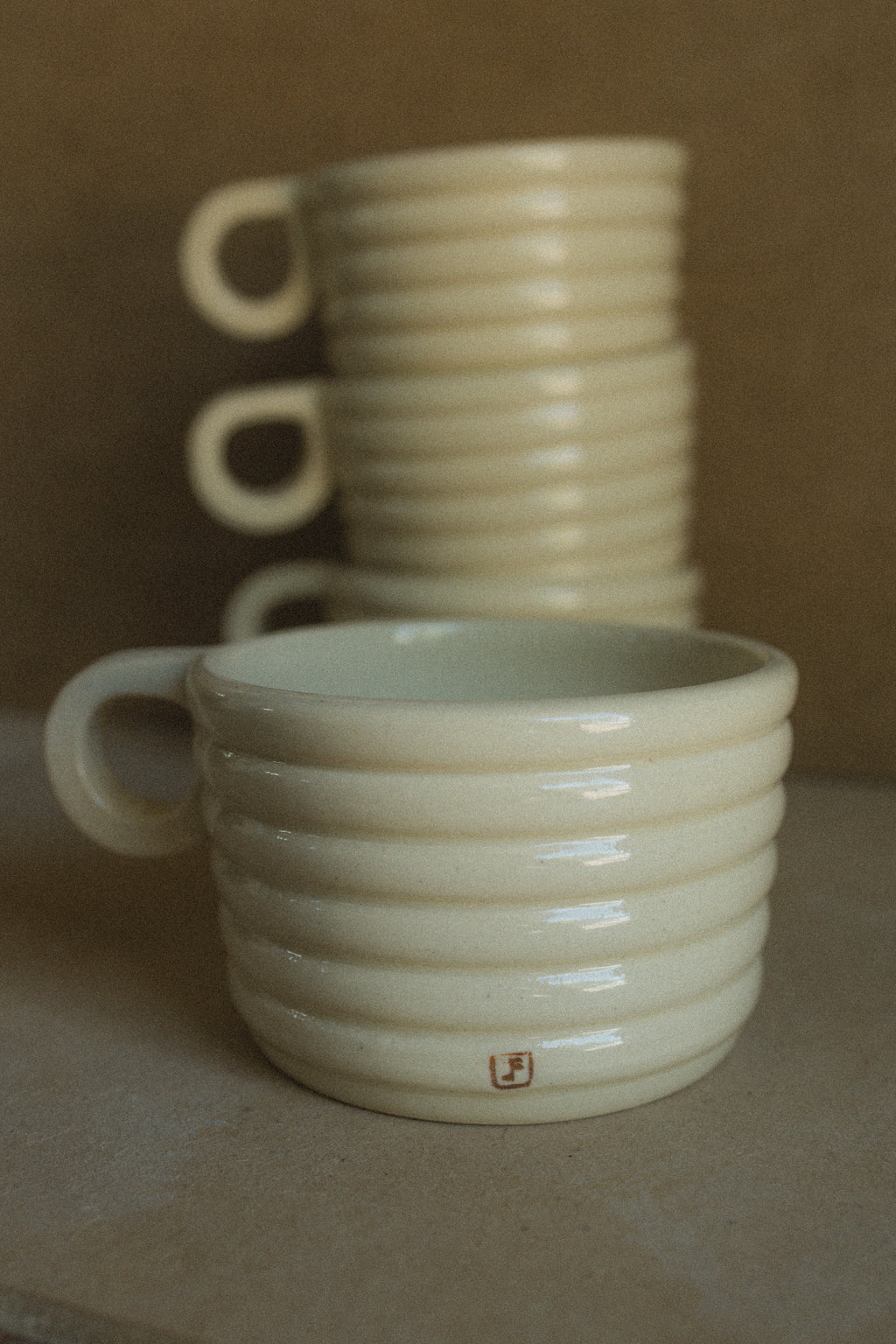 Cozy Cloud Mug — Clear Cream