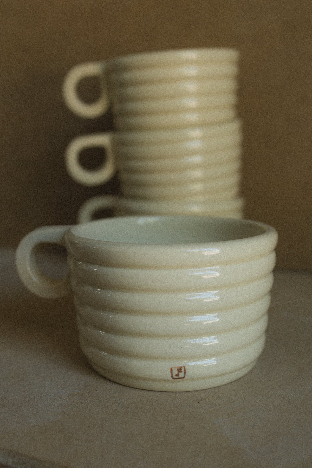 Cozy Cloud Mug — Clear Cream