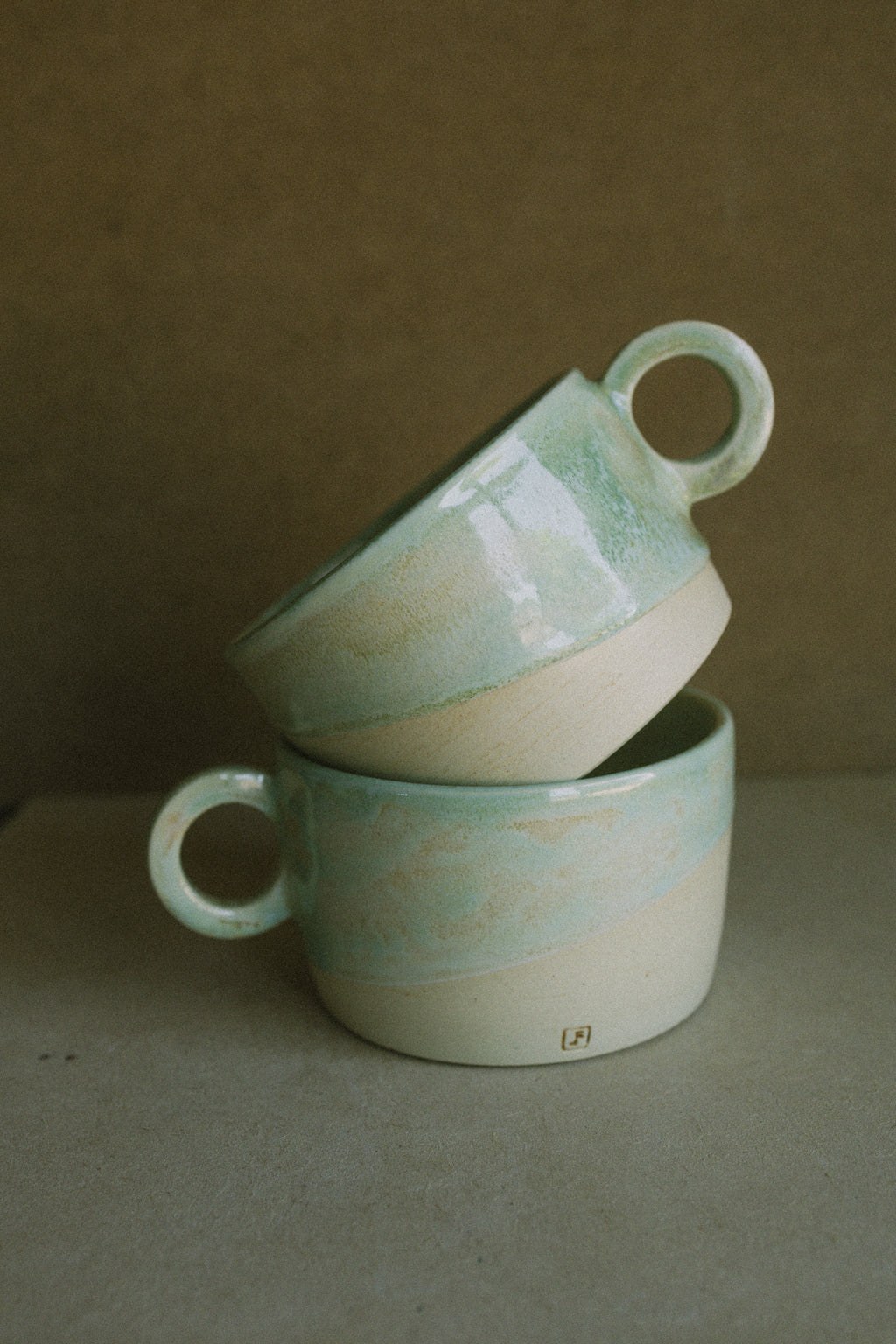 Signature Mug — Dolphin Blue