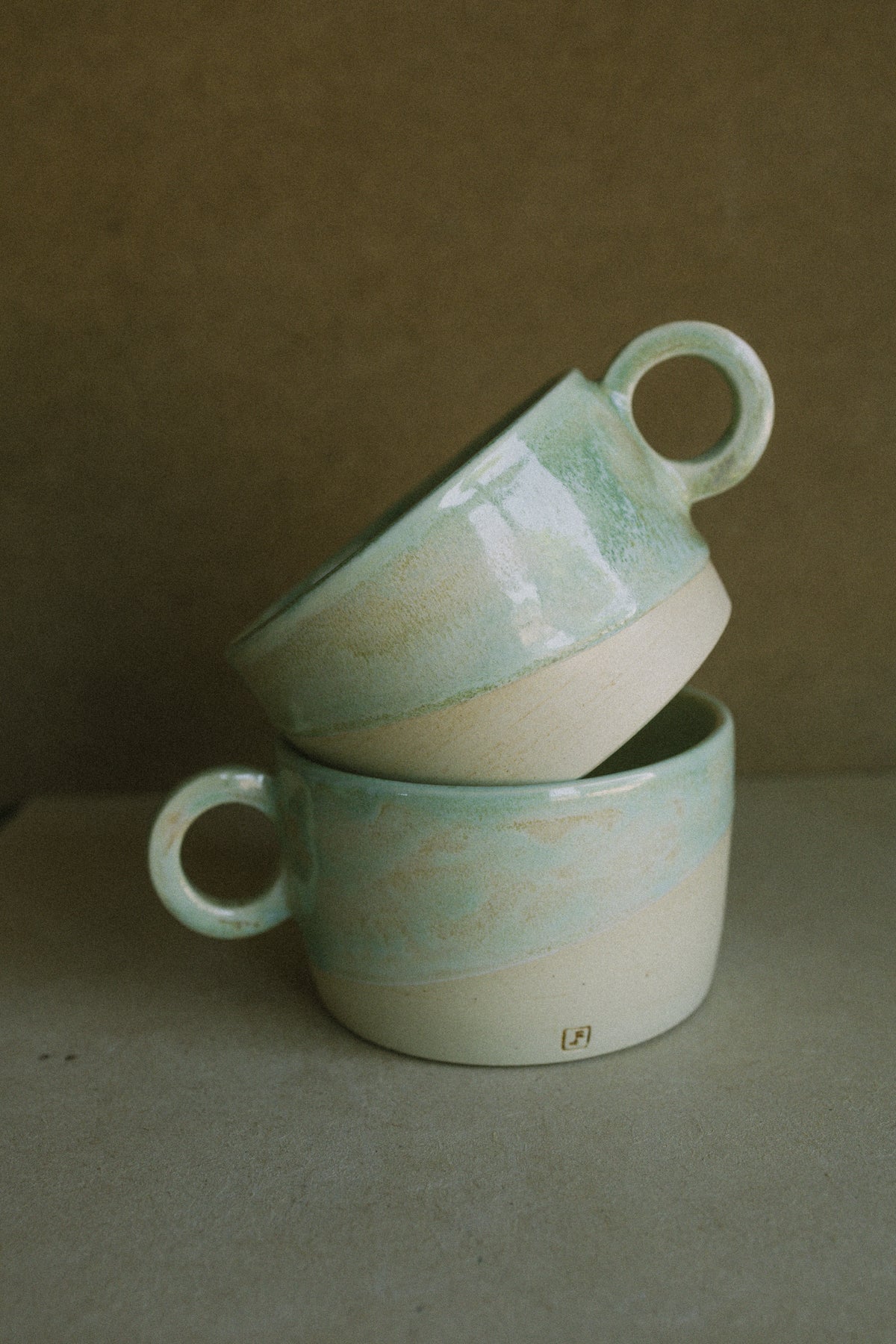 Signature Mug — Dolphin Blue