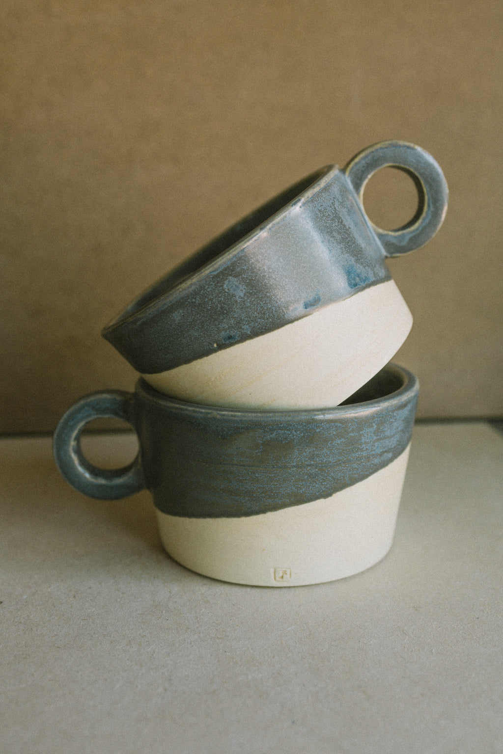 Signature Mug — Denim Blue