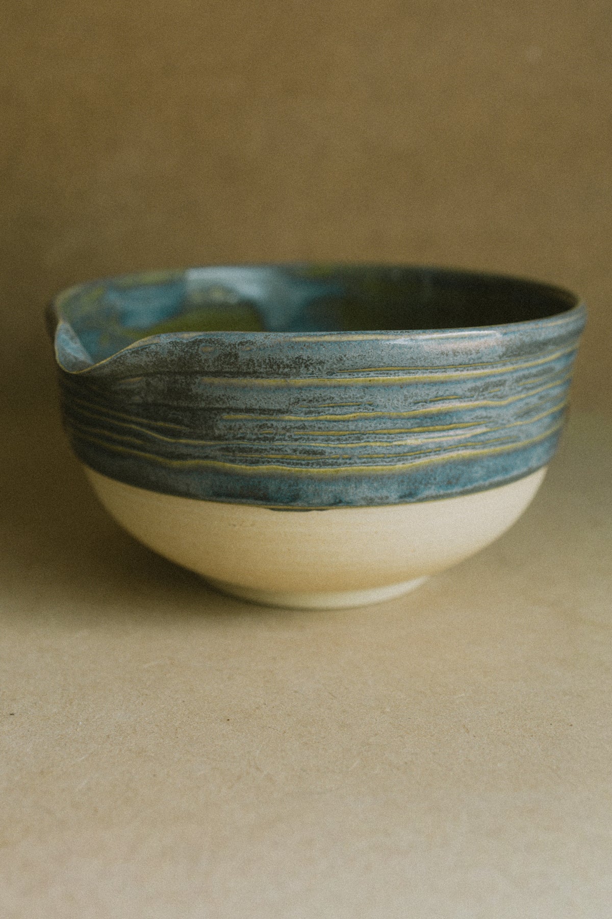Matcha Bowl — Denim Blue