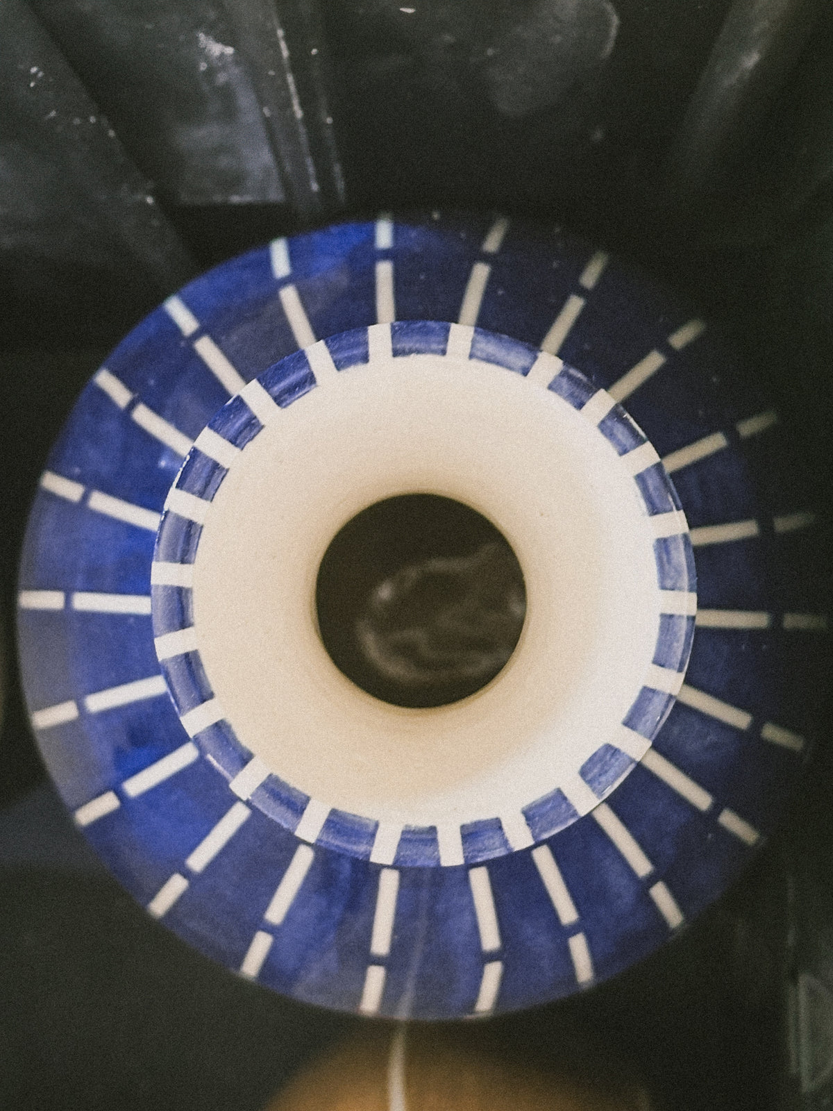 Blue Stripe Vase