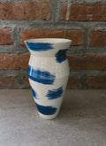 Blue Brush Stroke Vase