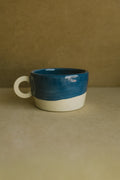 Signature Mug — Blue Slip Drip