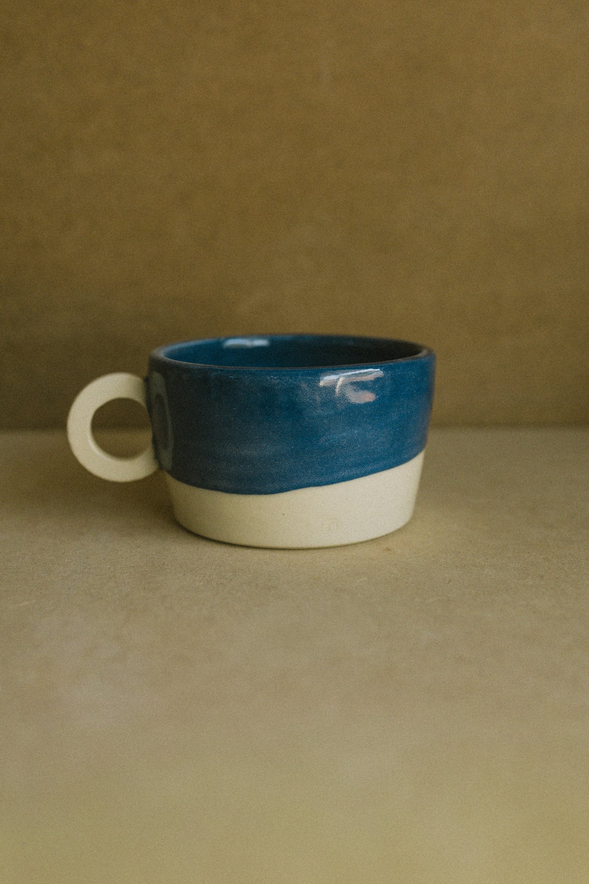 Signature Mug — Blue Slip Drip