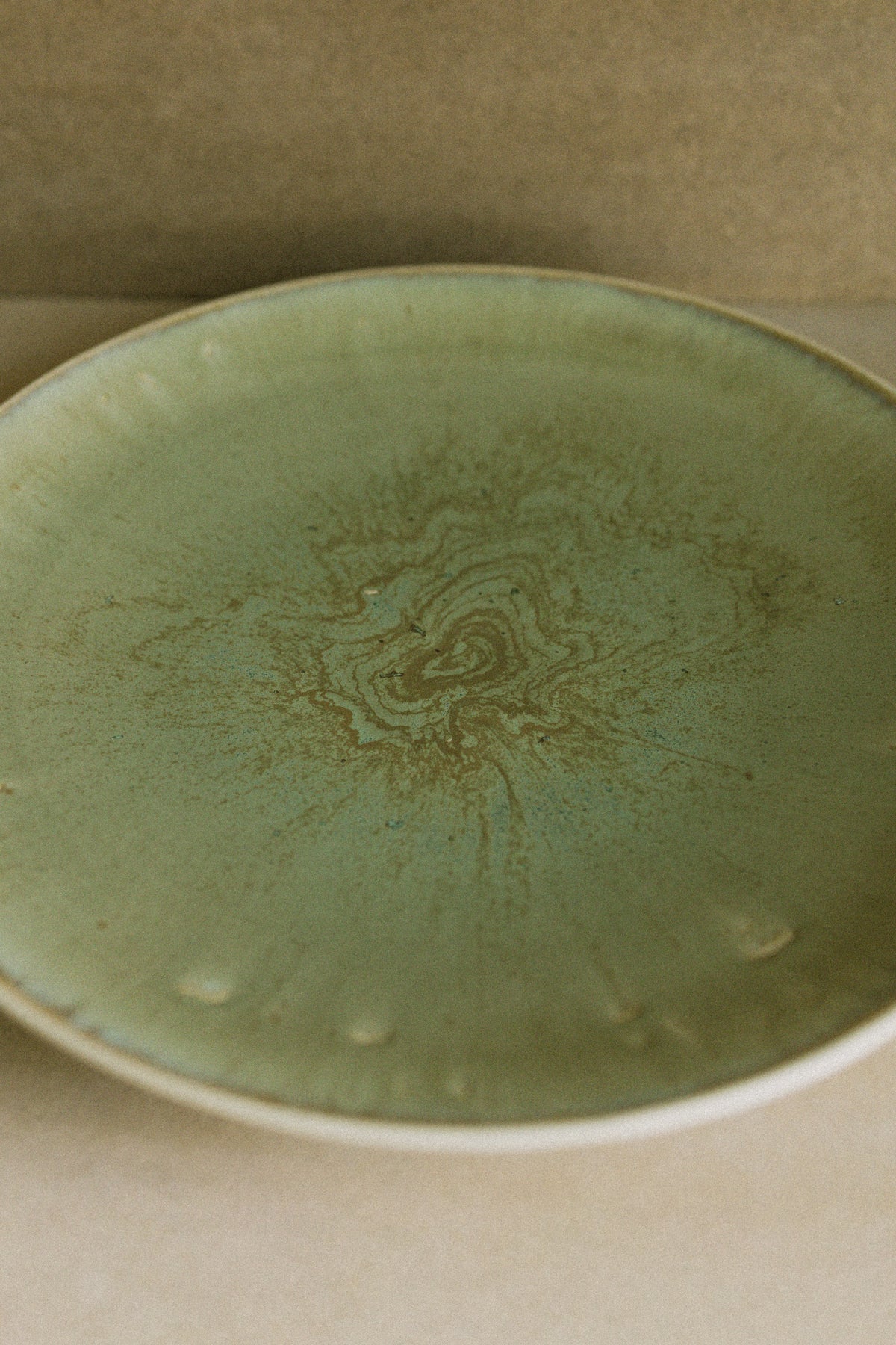 Wave Green Throw All Dish
