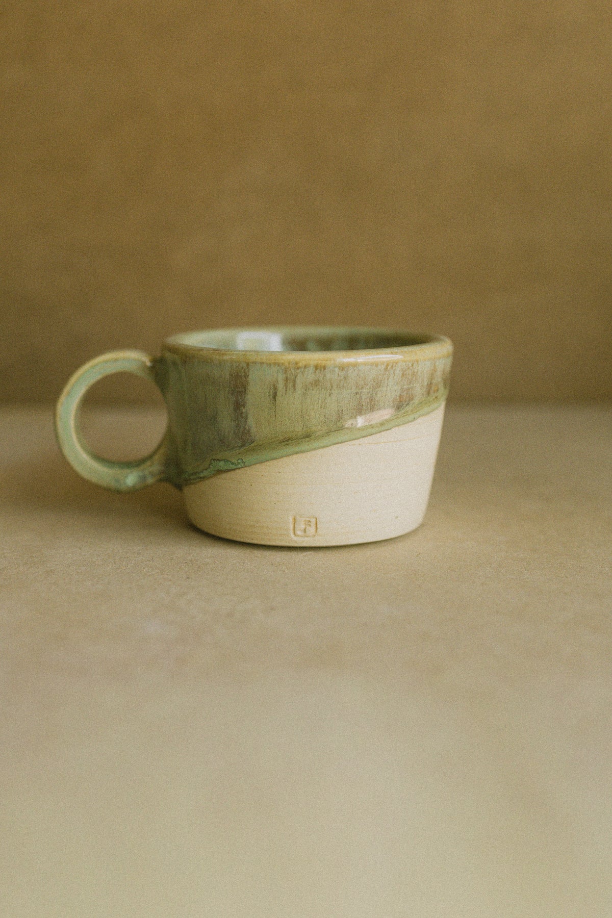 Espresso Cup — Foamy Waves